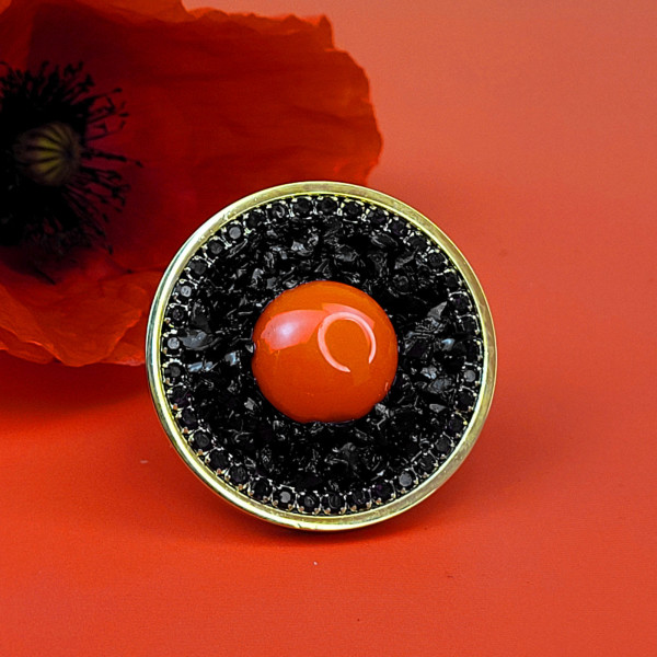Verstellbarer Ring "Halo"