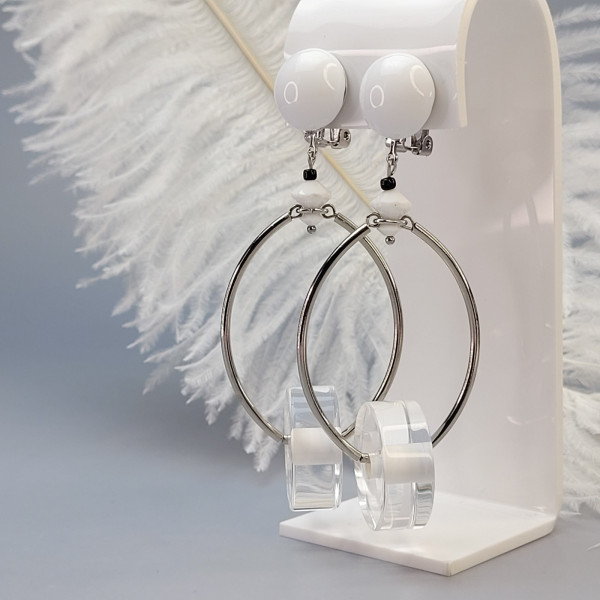 Clipse mit Swarovski-Kristallen "Neon Kyoto"
