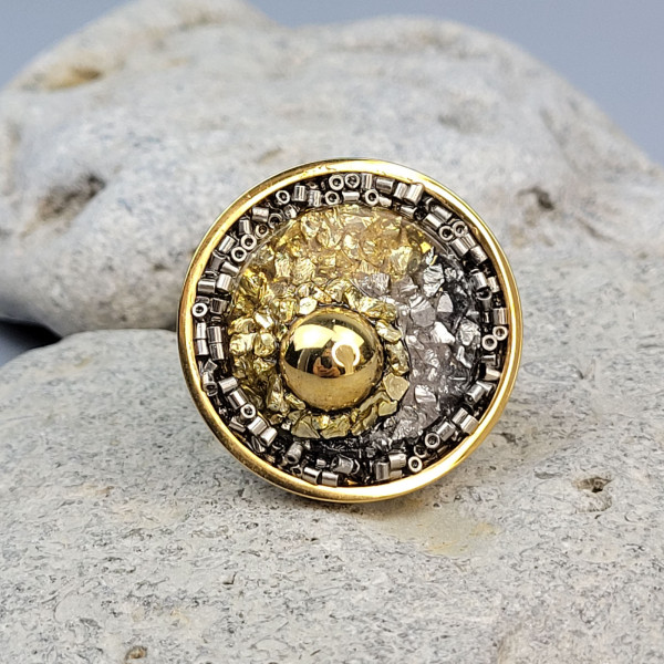 Verstellbarer Ring "Aura"